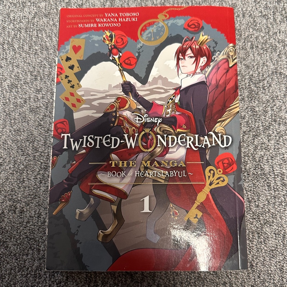 New Disney Twisted-Wonderland: The Manga - Book of Heartslabyul, Vol. 1